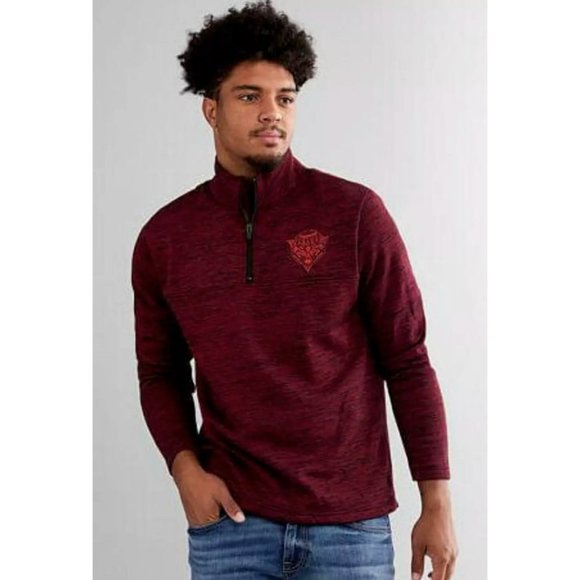 AMERICAN FIGHTER Men's Pullover L/S HAWTHORN Mock - Picture 3 of 8
